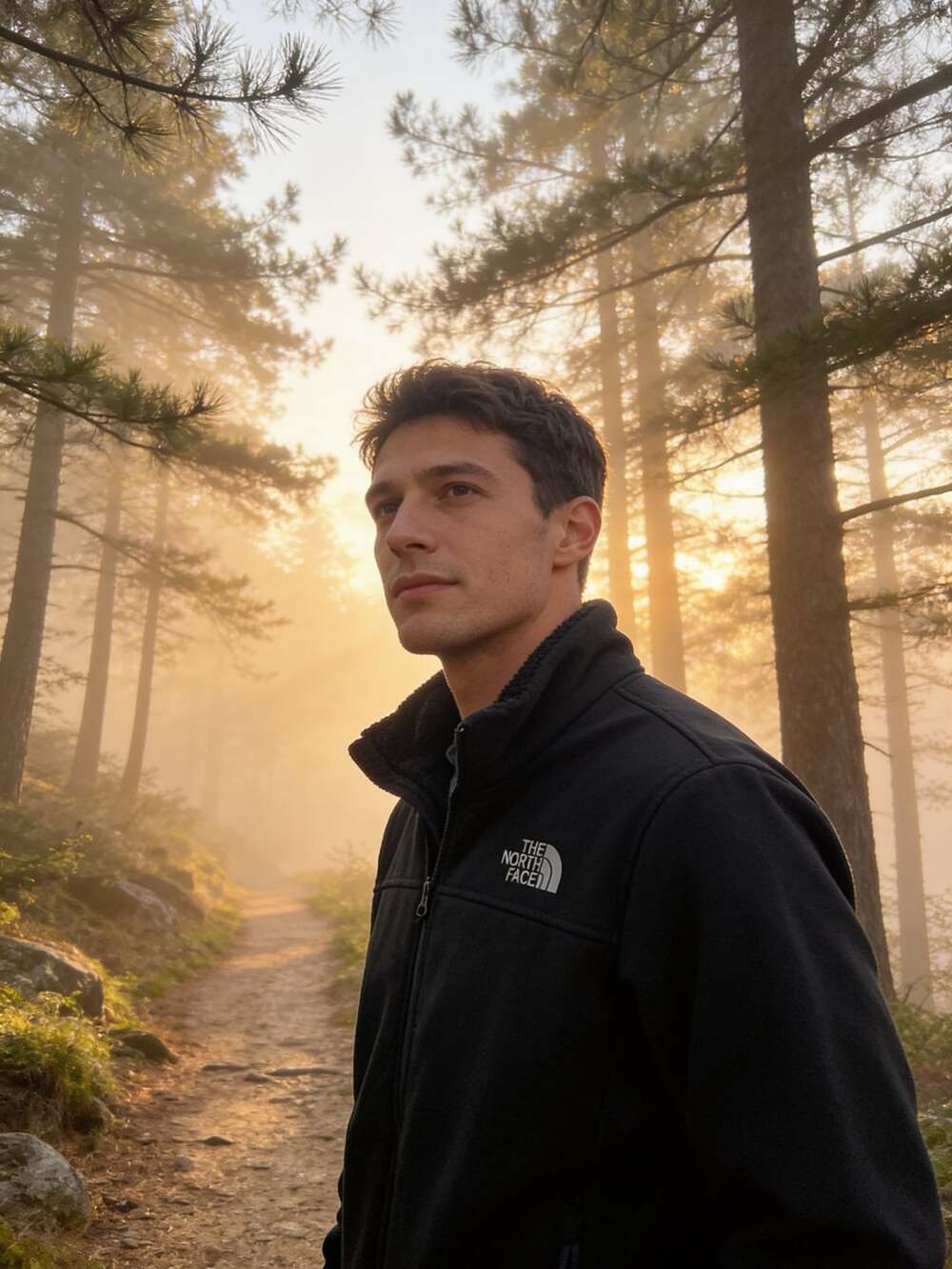 The North Face Apex Bionic Jacket Size XL Black WindWall